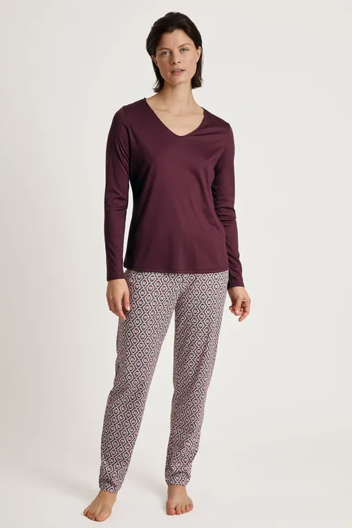 Брюки домашние Calida 29055 782 laurel green print