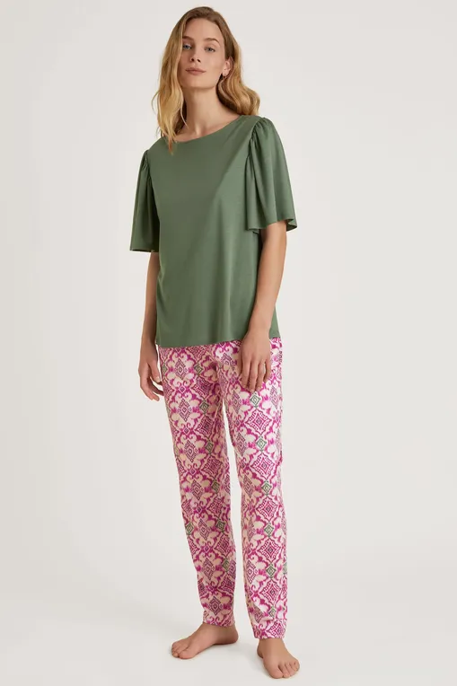 Брюки домашние Calida 29679 256 orchid flower