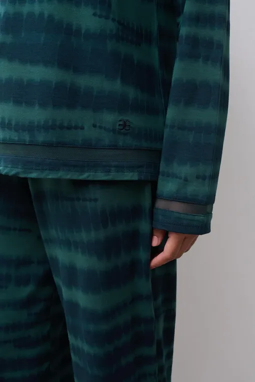 Брюки домашние Chantelle C15UE0 B31 green shibori print