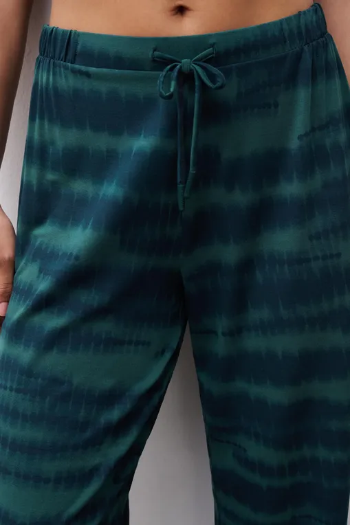 Брюки домашние Chantelle C15UE0 B31 green shibori print