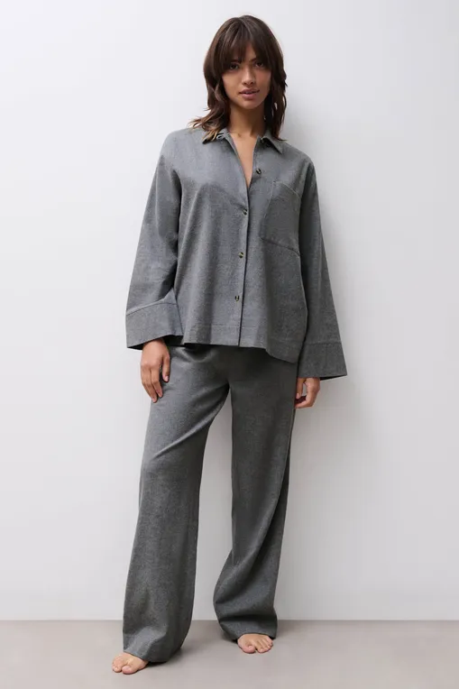 Брюки домашние Chantelle C1A3E0 B81 Mottled anthracite