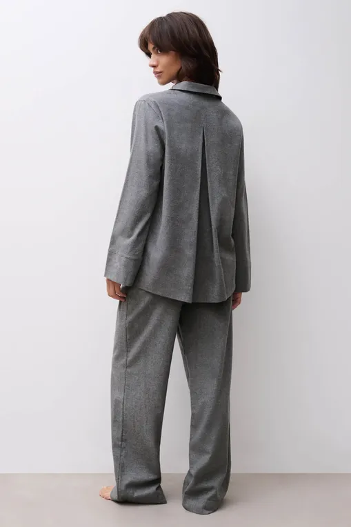 Брюки домашние Chantelle C1A3E0 B81 Mottled anthracite