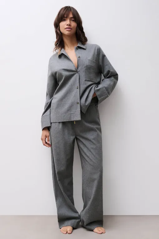 Брюки домашние Chantelle C1A3E0 B81 Mottled anthracite