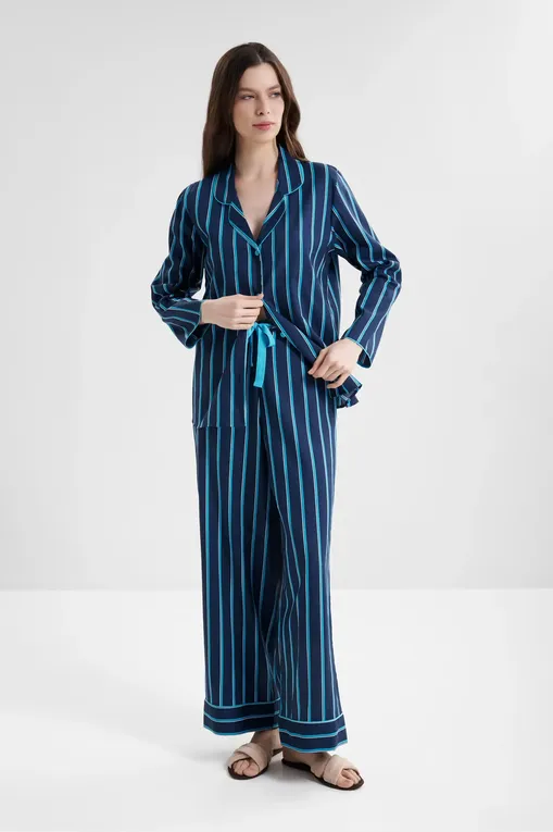 Брюки домашние CYBERJAMMIES 5023 NAVY PRINTED STRIPE