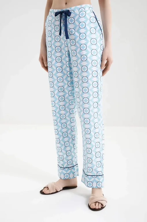 Брюки домашние CYBERJAMMIES 5069 BLUE SMALL  GEO PRINT