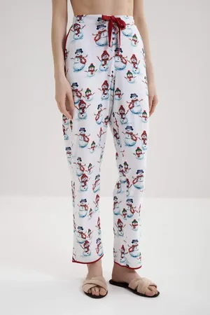 CYBERJAMMIES 5137 RED SNOWMAN PRINTED JERSEY
