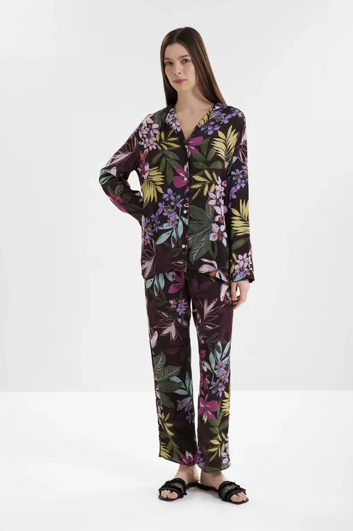 Брюки домашние Maison Lejaby N1282 I0054 NIGHTY GARDEN