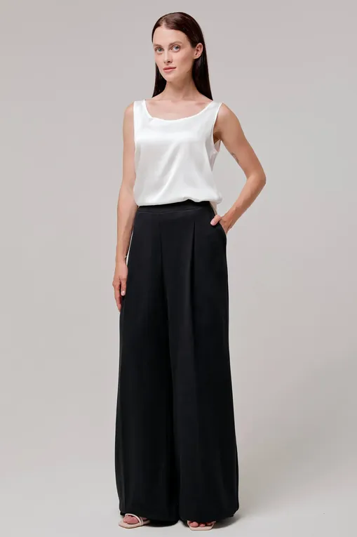 Брюки домашние Max Mara Leisure OBLARE 37860926 004 BLACK