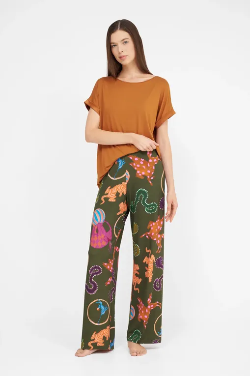 Брюки домашние Mey 1220014 1139 pineforest