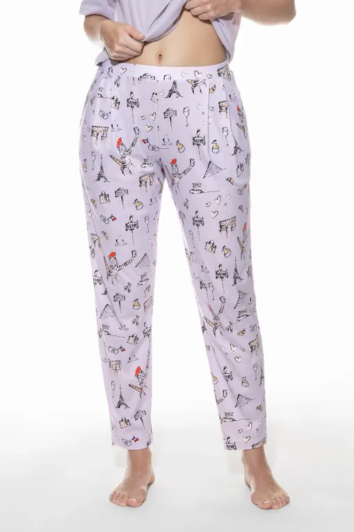 Брюки домашние Mey 1220073 1225 violet cake