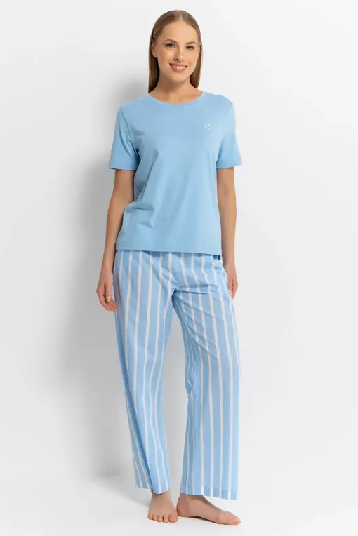 Брюки домашние Mey 17752 544 angel blue