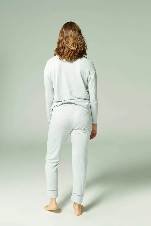 Брюки домашние Simone Perele 19S660 841 Gris mineral