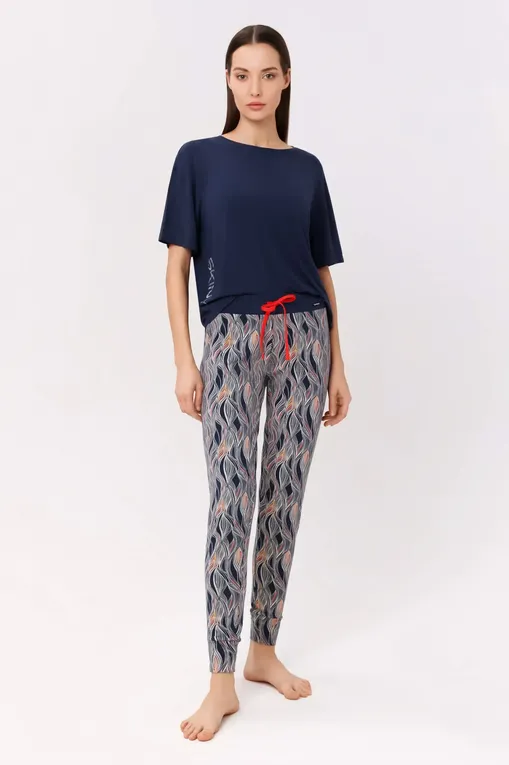 Брюки домашние SKINY 081306 s572 cheekynavy waves