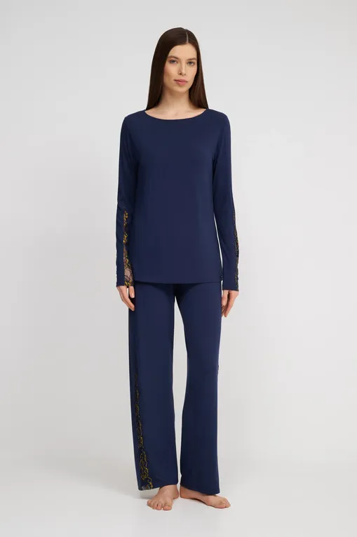 Брюки домашние SKINY 082601 S656 fancy night