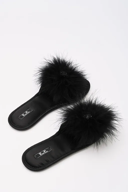 Обувь домашняя Petit Pas FUR004 черный