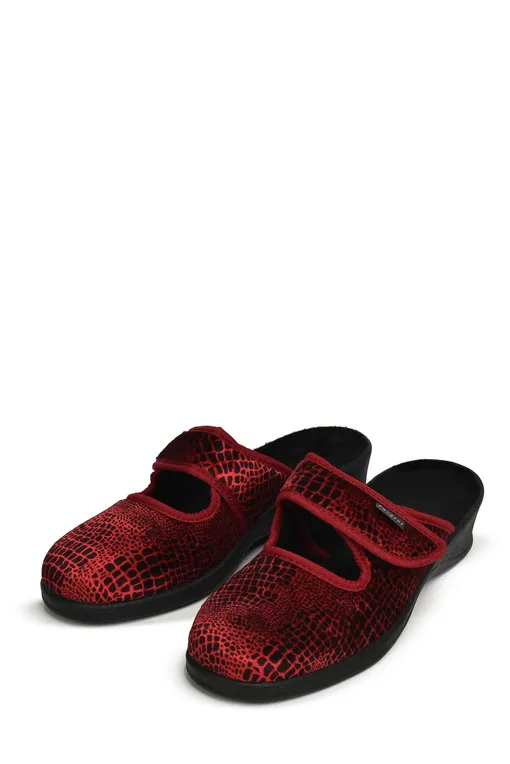 Обувь домашняя Fargeot KITTY red