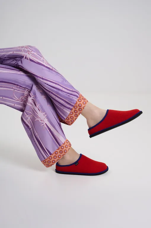 Тапочки Fargeot SUISSE rouge