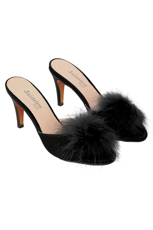 Обувь домашняя Jaimies Glamour plume NOIR