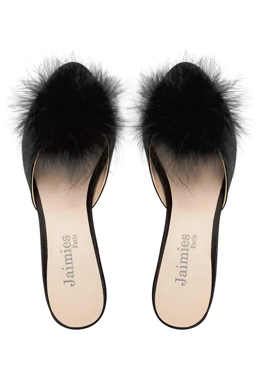 Обувь домашняя Jaimies Glamour plume NOIR