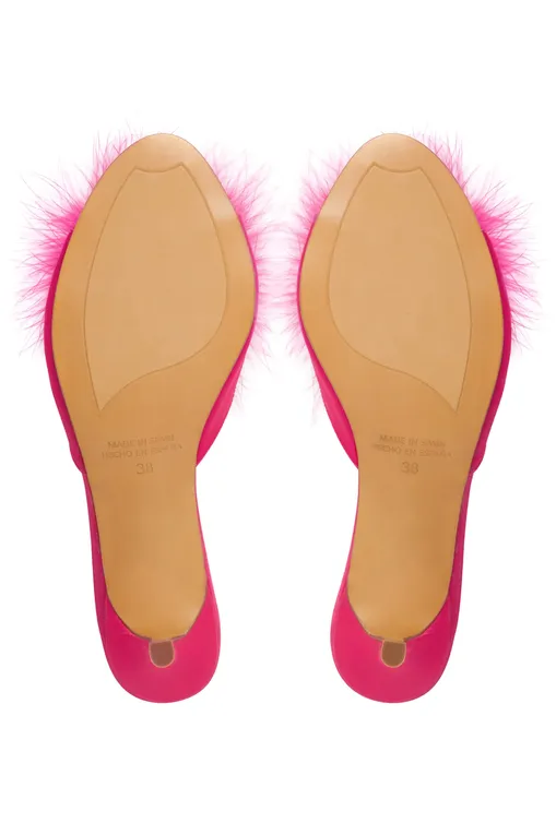 Обувь домашняя Jaimies Glamour plume fuschia