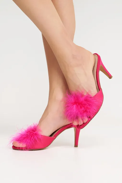 Обувь домашняя Jaimies Glamour plume fuschia