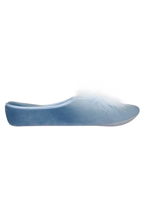 Тапочки Jaimies Nathalia plume BLUE