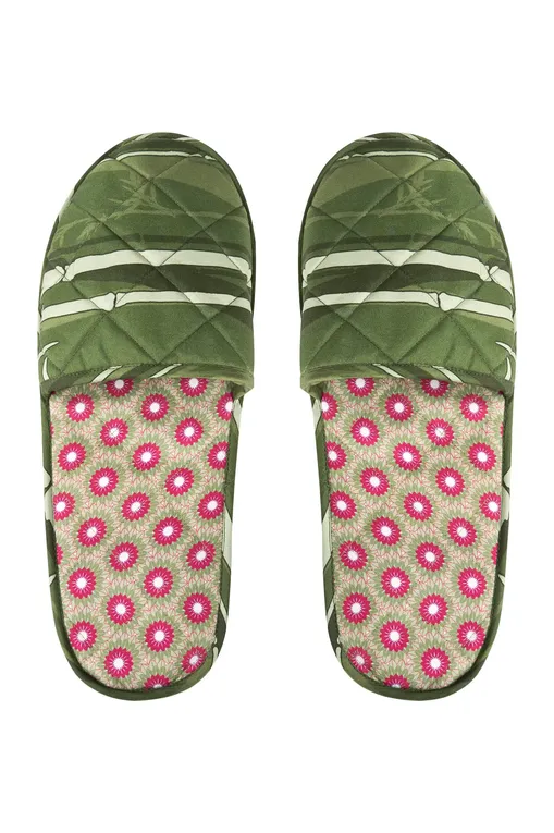Тапочки Karma on the rocks 23L/KR/SLIPPERS-S green