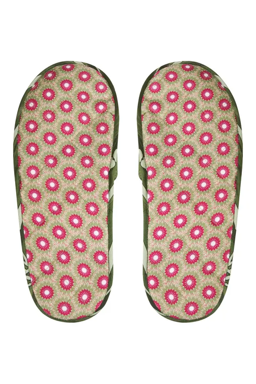 Тапочки Karma on the rocks 23L/KR/SLIPPERS-S green