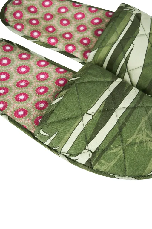 Тапочки Karma on the rocks 23L/KR/SLIPPERS-S green