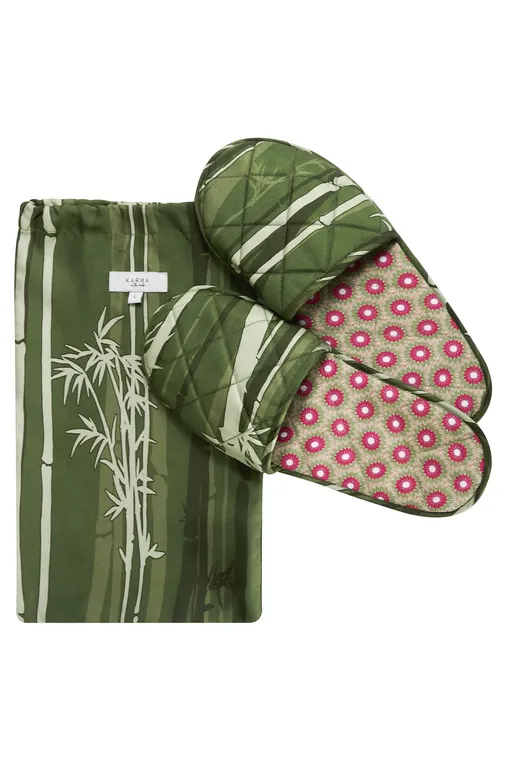 Тапочки Karma on the rocks 23L/KR/SLIPPERS-S green