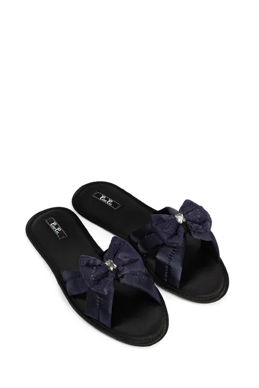 Тапочки Petit Pas FONCE синий