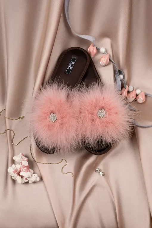 Обувь домашняя Petit Pas FUR009 розовый