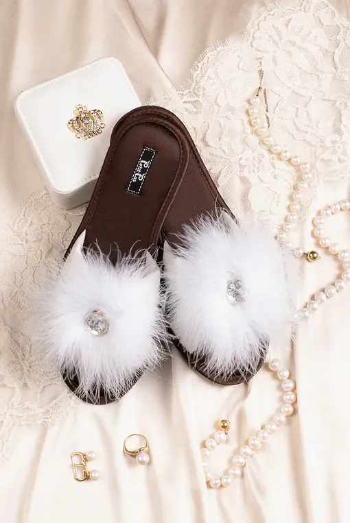 Обувь домашняя Petit Pas FUR011 белый