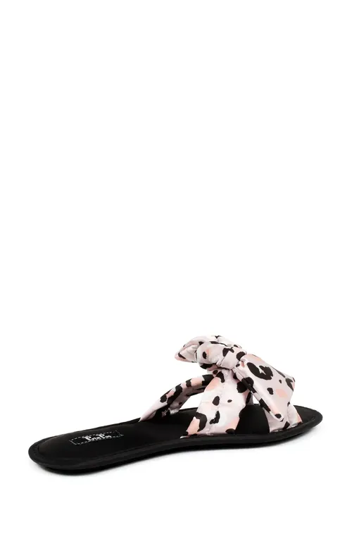 Тапочки Petit Pas LEOPINK принт