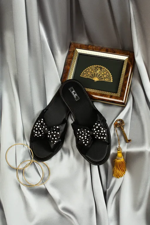 Обувь домашняя Petit Pas POIS черный