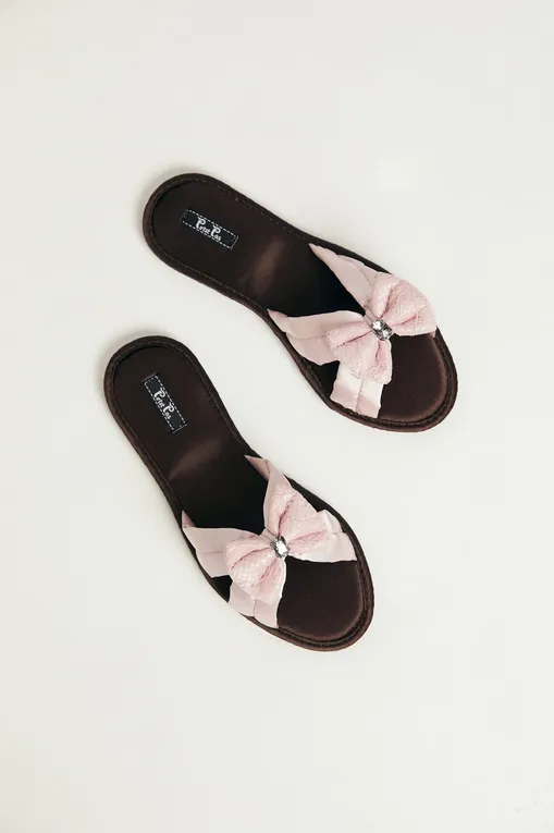 Тапочки Petit Pas POUDRE розовый