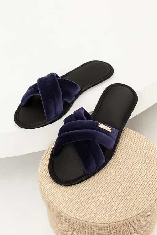 Тапочки Petit Pas VALEBLU синий