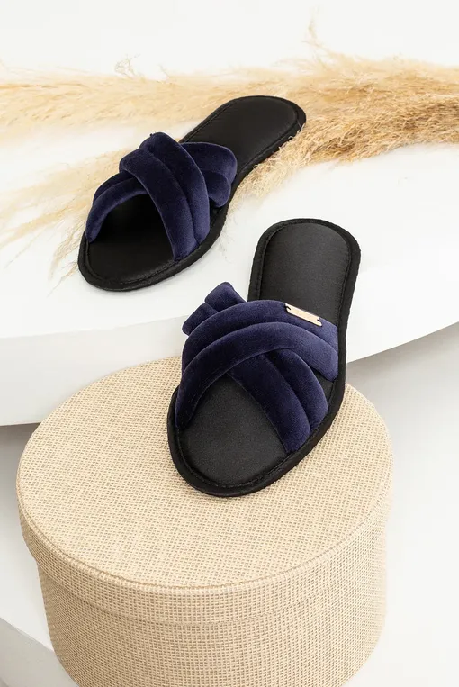 Тапочки Petit Pas VALEBLU синий