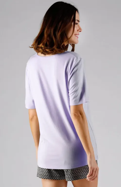 Футболки NINA VON C 16460874 306 lavender