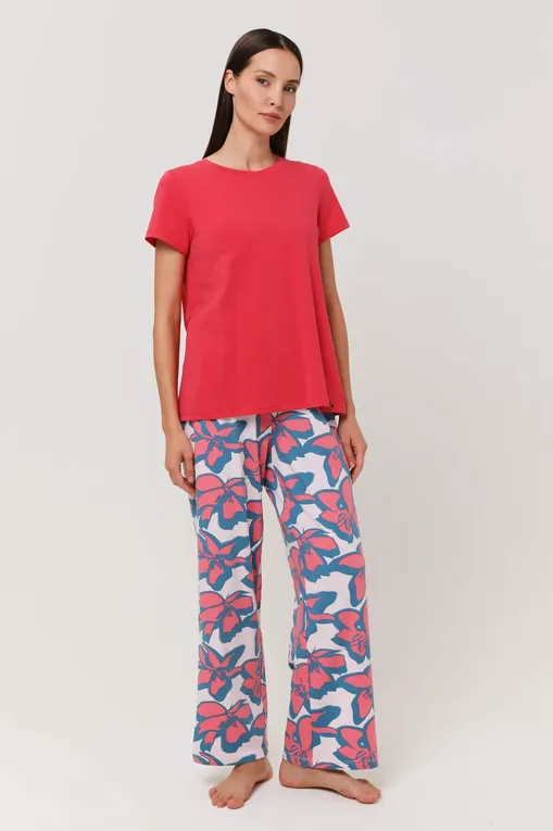 Футболки SKINY 081326 s554 be red