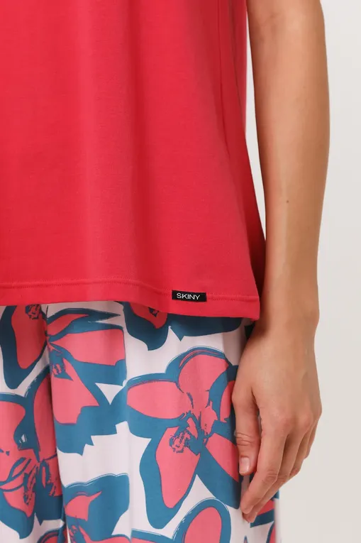 Футболки SKINY 081326 s554 be red