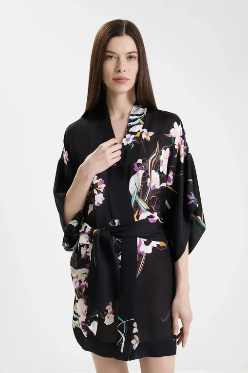 Халаты Carine Gilson PR0905-P PARADIS Black