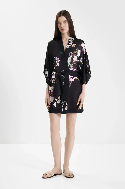 Халаты Carine Gilson PR0905-P PARADIS Black