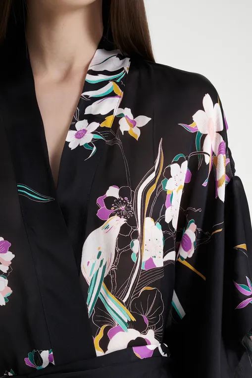 Халаты Carine Gilson PR0905-P PARADIS Black