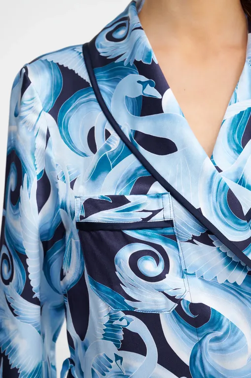 Халаты Derek Rose 1295-BRIN 104NAV