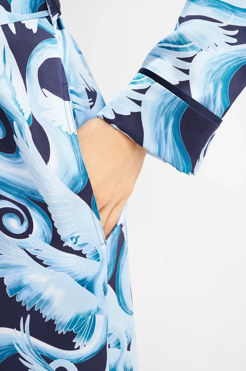 Халаты Derek Rose 1295-BRIN 104NAV