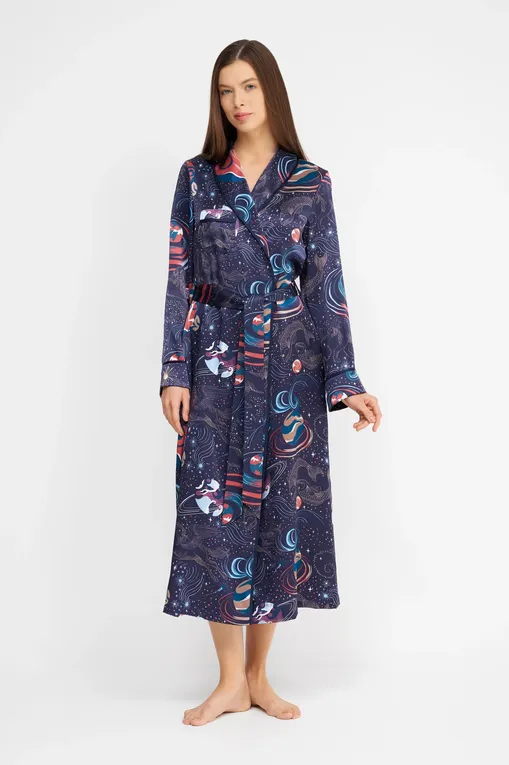 Халаты Derek Rose 1295-BRIN 105NAV