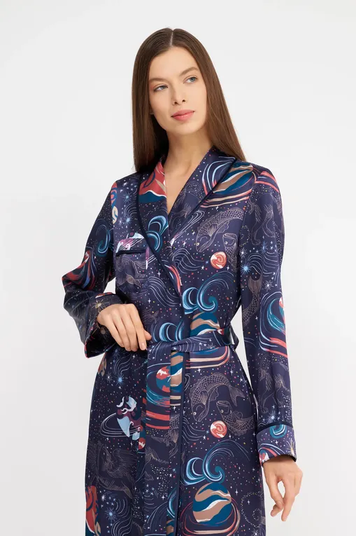 Халаты Derek Rose 1295-BRIN 105NAV