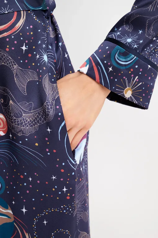 Халаты Derek Rose 1295-BRIN 105NAV