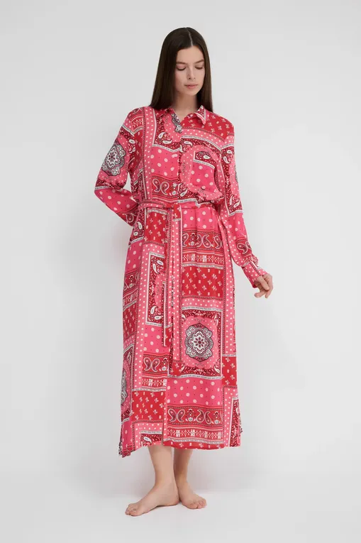 Халаты DKNY YI30015 681 Pink prt